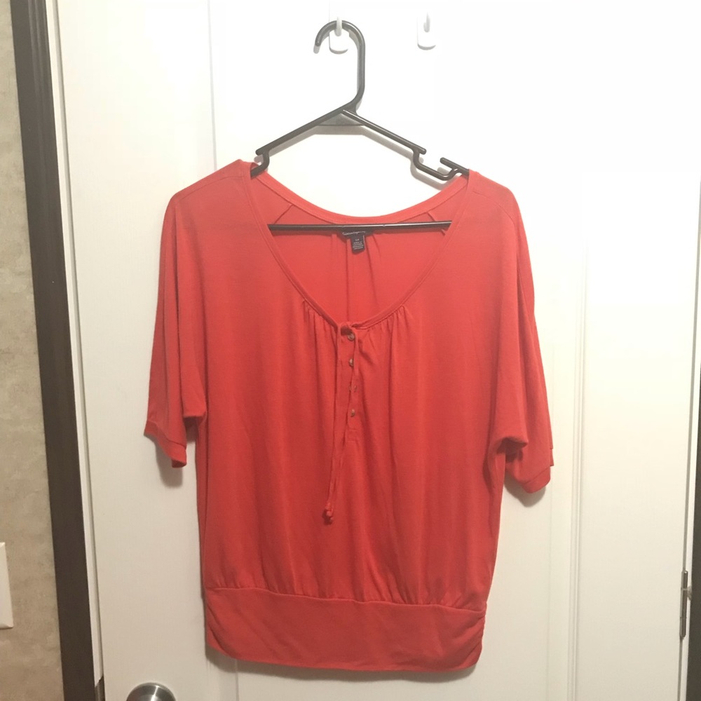 American eagle 3/4 sleeve shirt